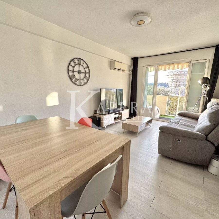 VENTE 58M2 NICE ST MARGUERITE - BALCONS - GARAGE - CAVE