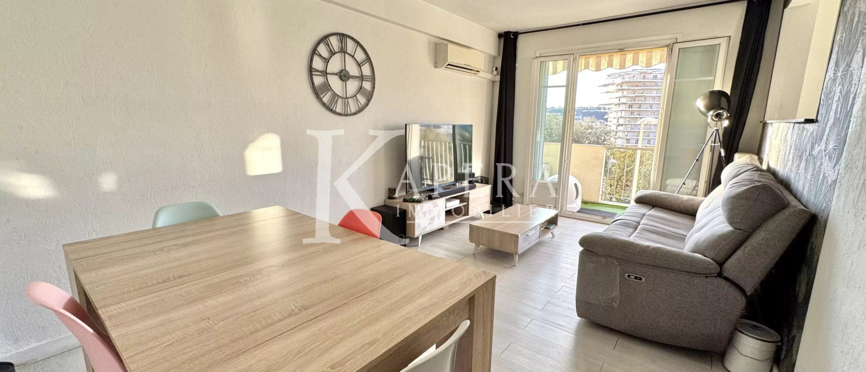 VENTE 58M2 NICE ST MARGUERITE - BALCONS - GARAGE - CAVE
