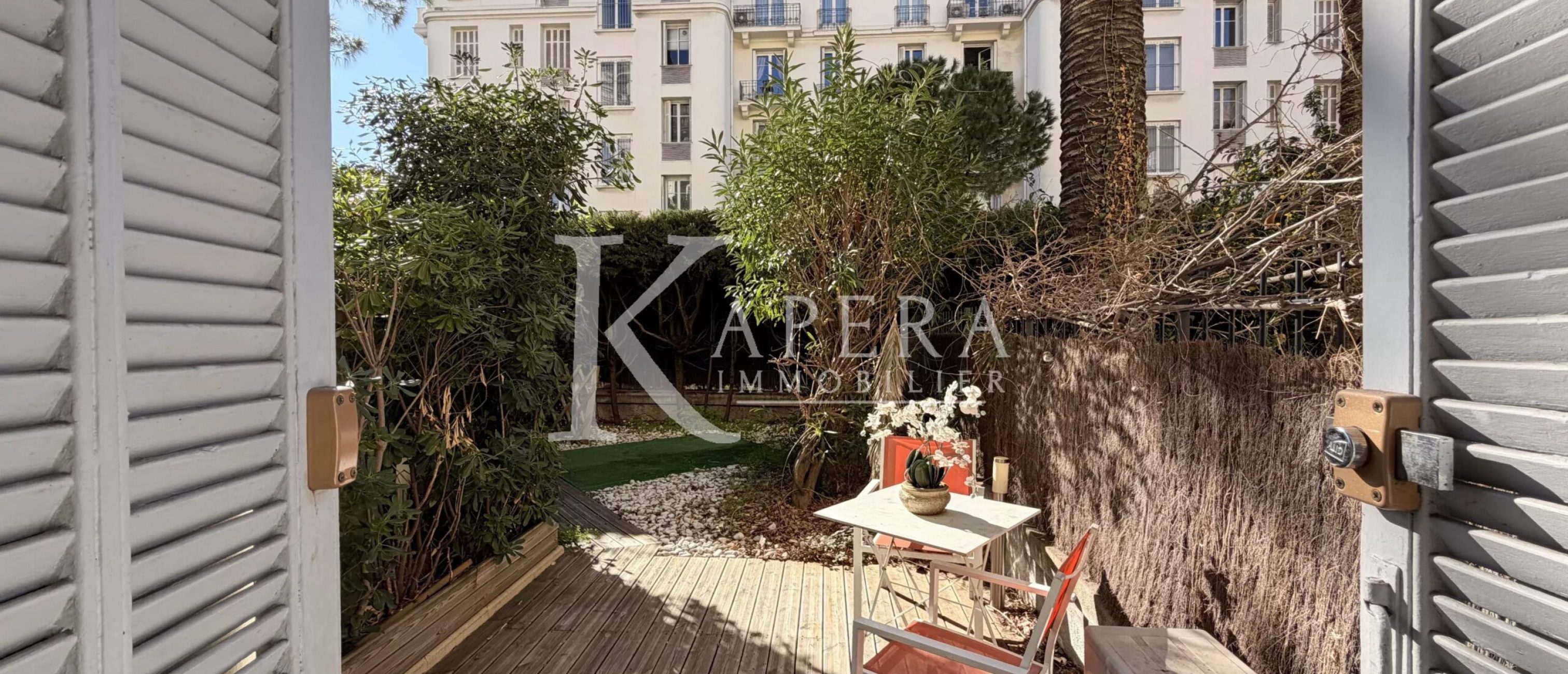 VENTE 2P 43M2 - NICE CIMIEZ - JARDIN PRIVATIF