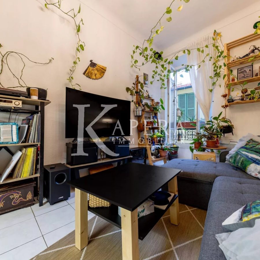 VENTE 3P 67M2 - NICE CENTRE/LEPANTE - TRAVERSANT