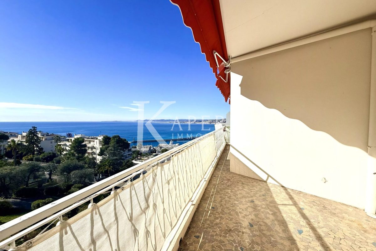 VENTE 3P - NICE MONT BORON- VUE MER - GARAGE - CAVE