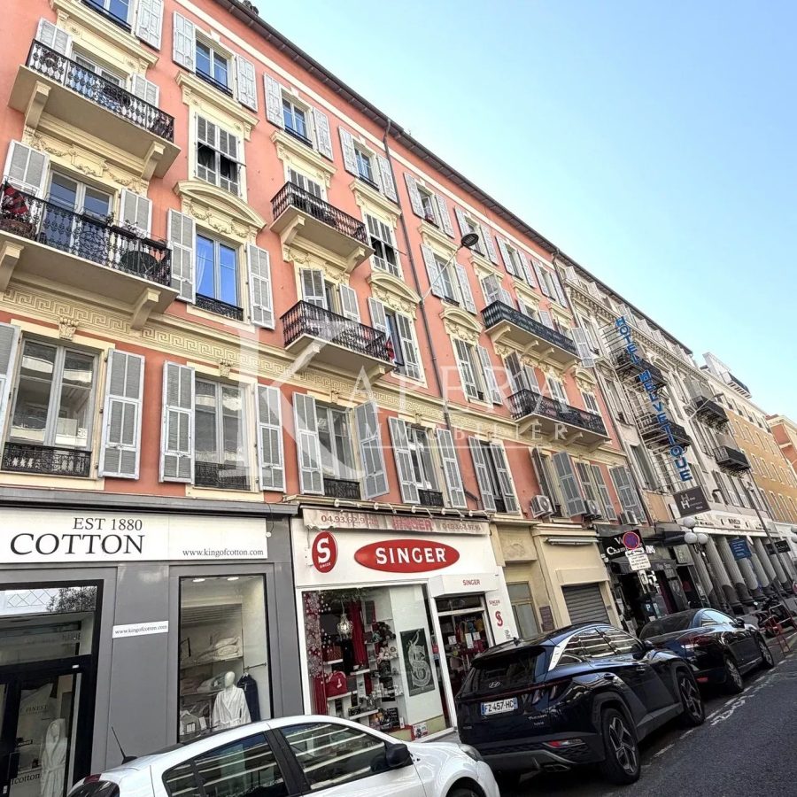 VENTE 2/3P 63M2 - NICE HOTEL DES POSTES - BALCON