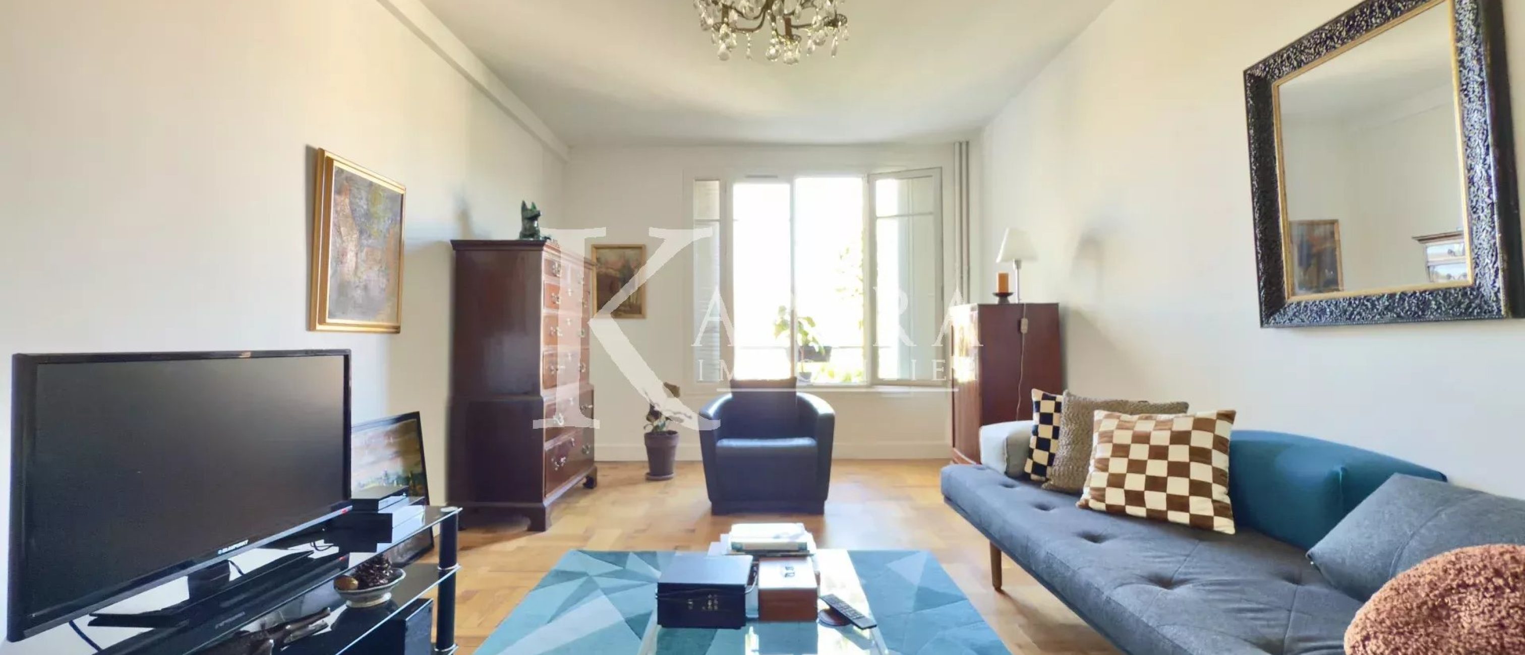 VENTE 2P 56,25M² - NICE BAS CIMIEZ - VUE DEGAGEE