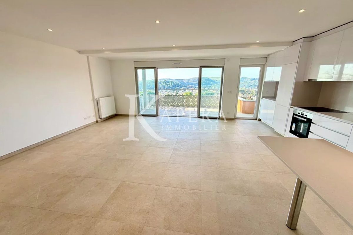 VENTE 3P 73.61M2 - CAGNES SUR MER/L'HUBAC - DOUBLE GARAGE - TERRASSE