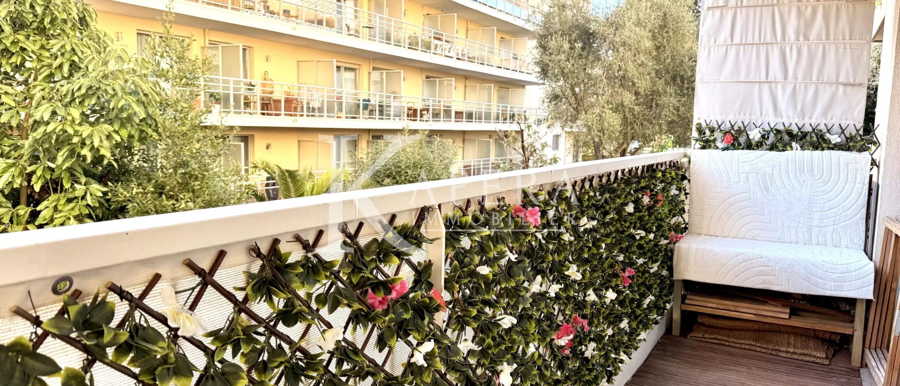 VENTE 2P 64M2 - CANNES CARNOT - TERRASSE - PARKING INTERIEUR