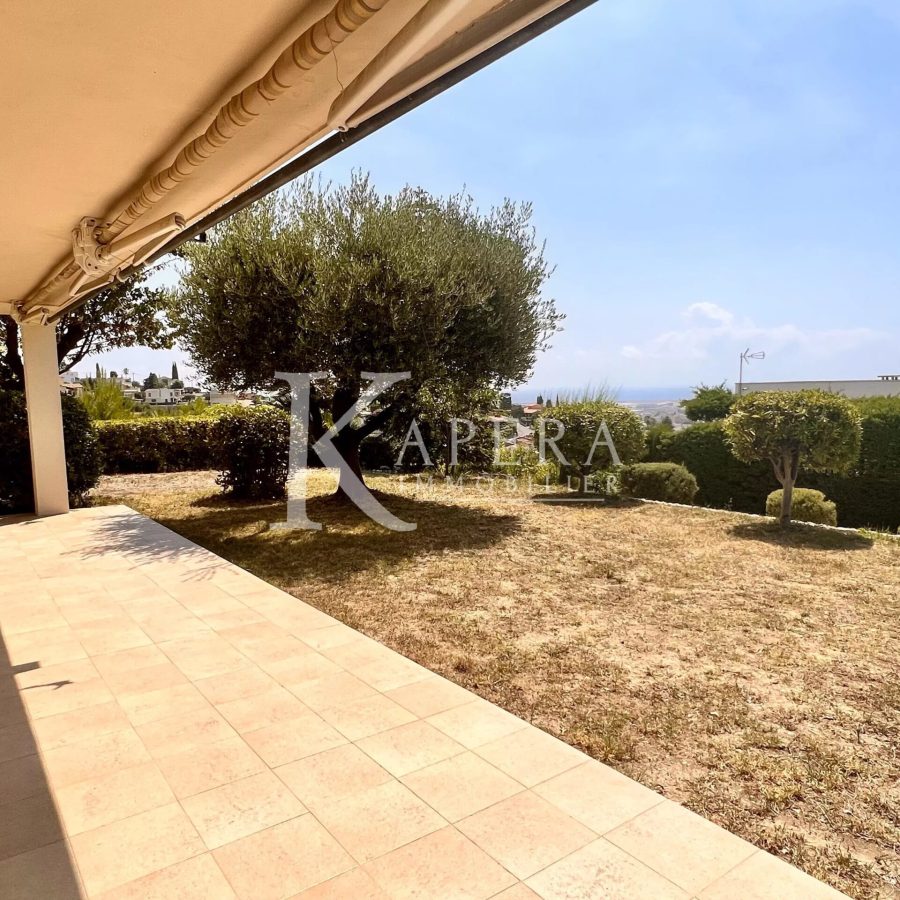 VENTE MAISON 10P 205M2 - CAGNES SUR MER / GROS BUAUX - VUE MER - TERRAIN 5376M2