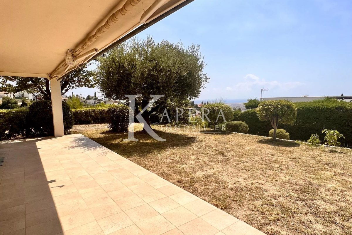 VENTE MAISON 10P 205M2 - CAGNES SUR MER / GROS BUAUX - VUE MER - TERRAIN 5376M2