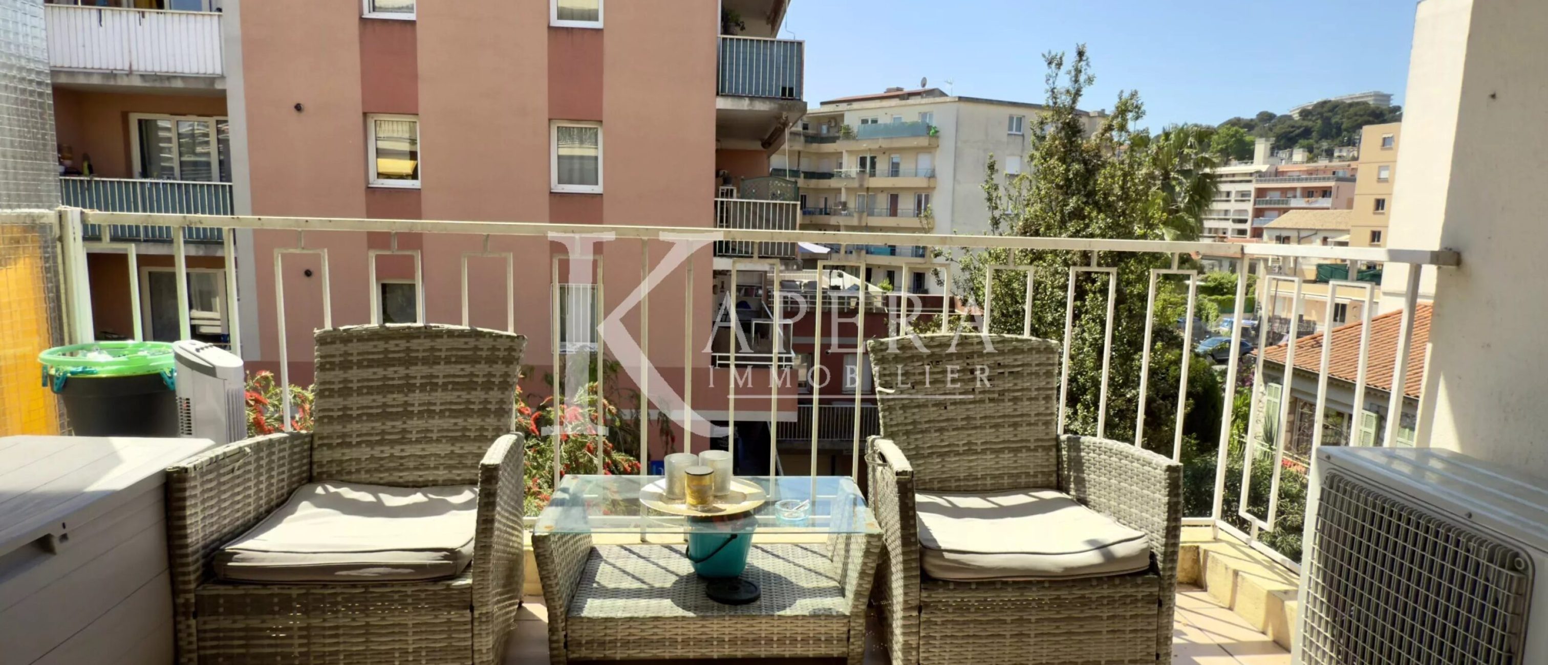 VENTE 3P 69M2 - CAGNES SUR MER - TRAVERSANT - LUMINEUX