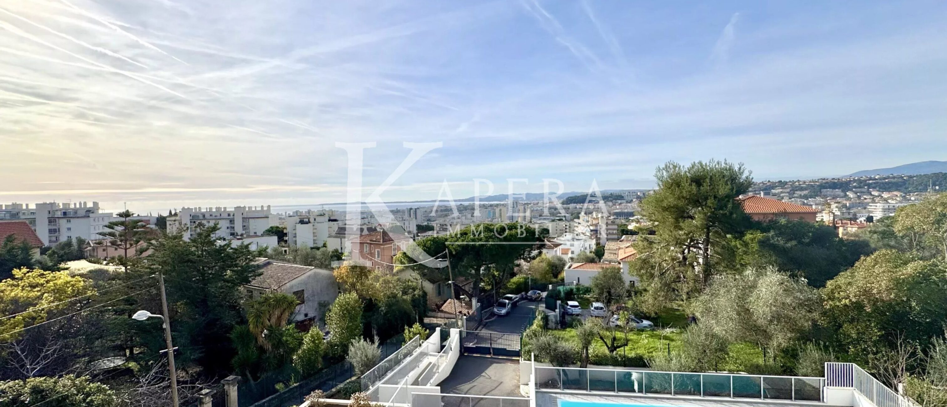 LOCATION MEUBLÉE 6 MOIS - NICE OUEST - 3P 58M² AVEC TERRASSES ET GARAGE