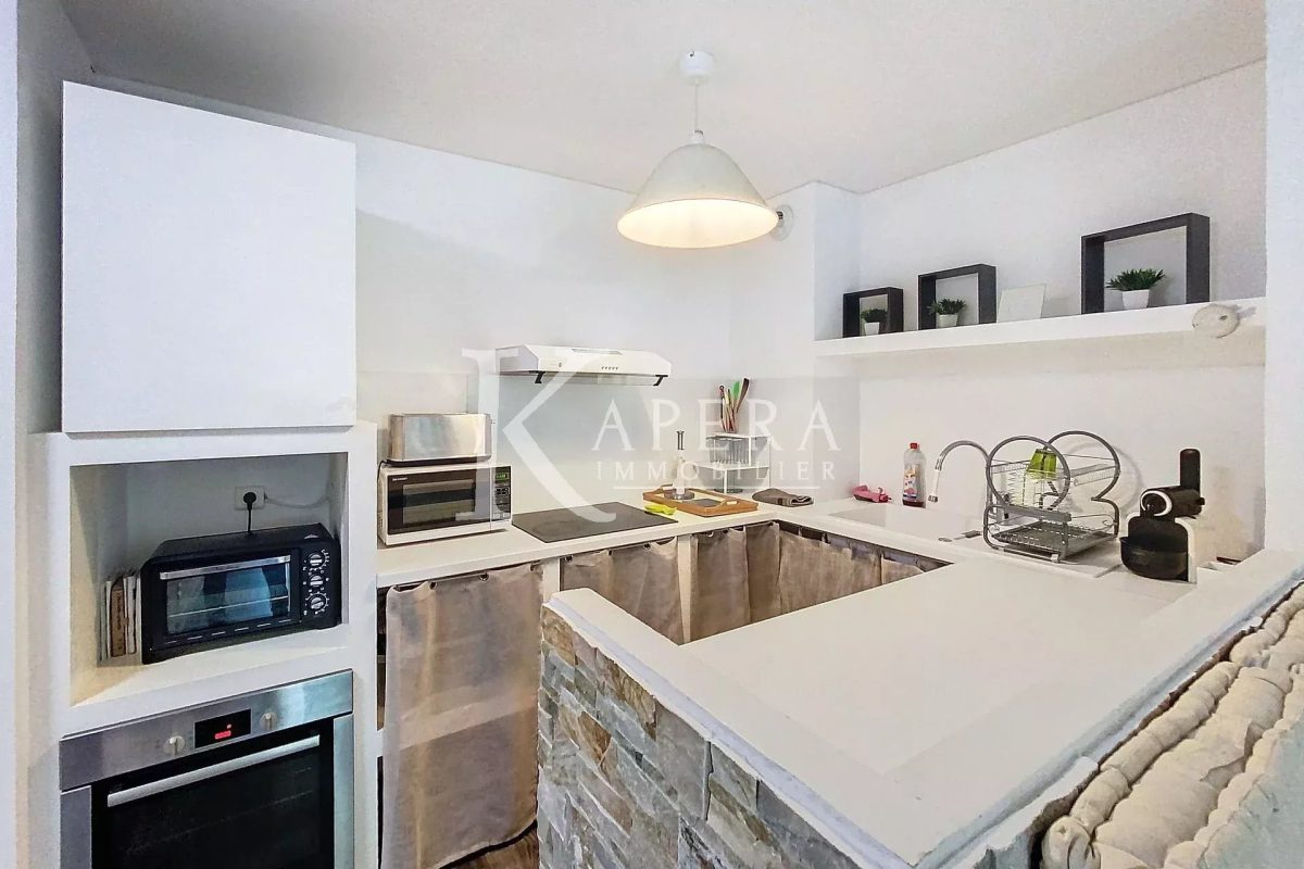 VENTE 2P 37M2 - SAINT LAURENT DU VAR/LES VESPINS - JARDIN ET VERANDA