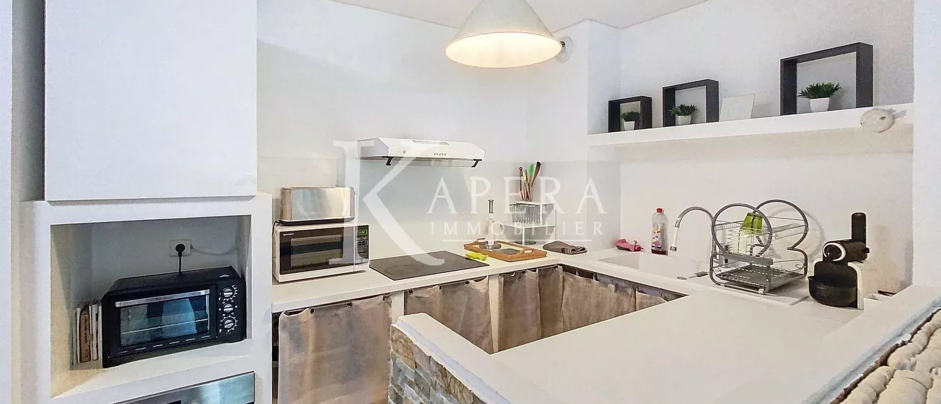 VENTE 2P 37M2 - SAINT LAURENT DU VAR/LES VESPINS - JARDIN ET VERANDA