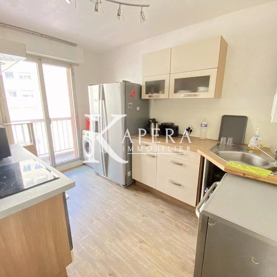 VENTE 3P 58M2 - NICE MADELEINE - PARKING - TERRASSE - CAVE