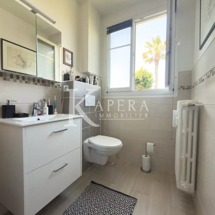 VENTE 2P 56,25M² - NICE BAS CIMIEZ - VUE DEGAGEE