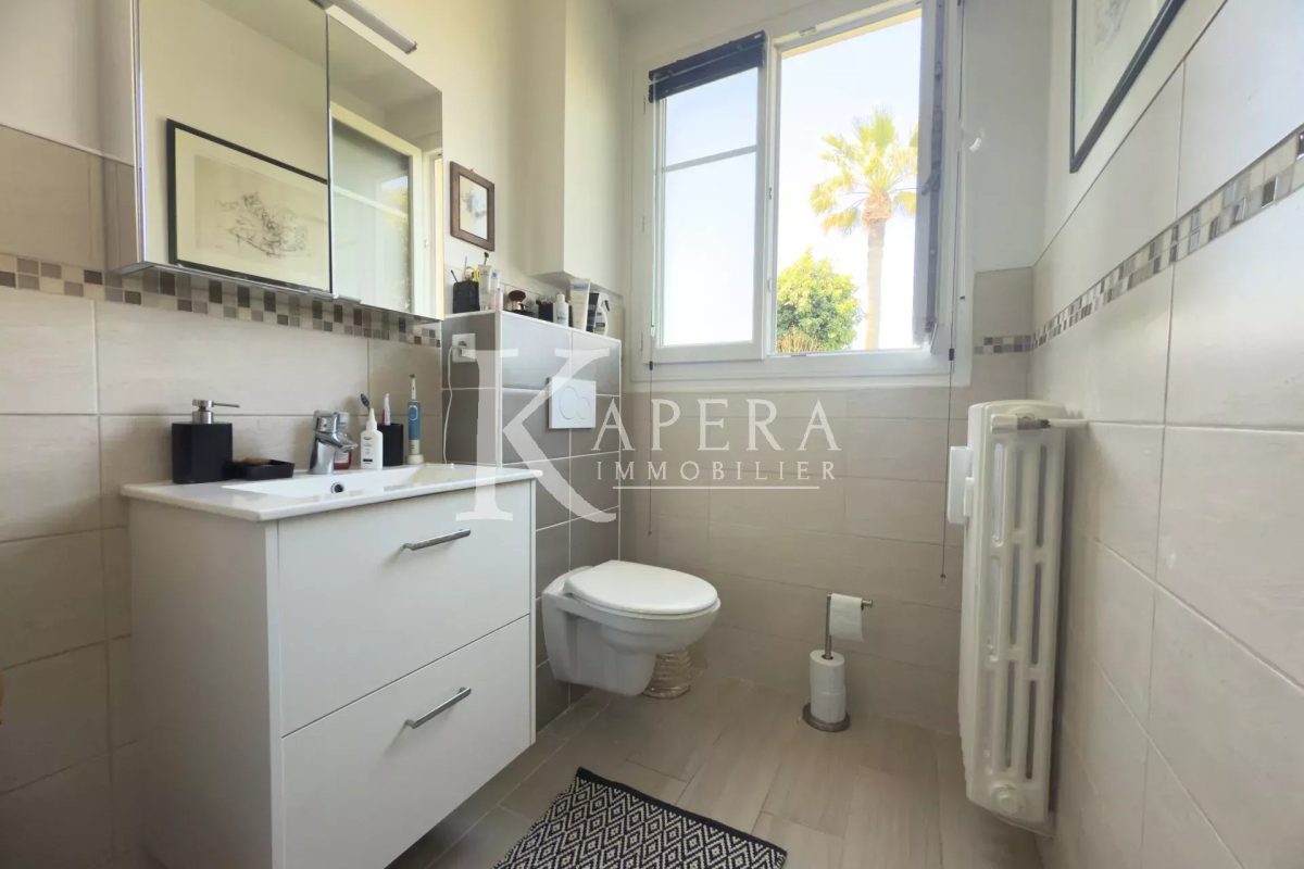 VENTE 2P 56,25M² - NICE BAS CIMIEZ - VUE DEGAGEE