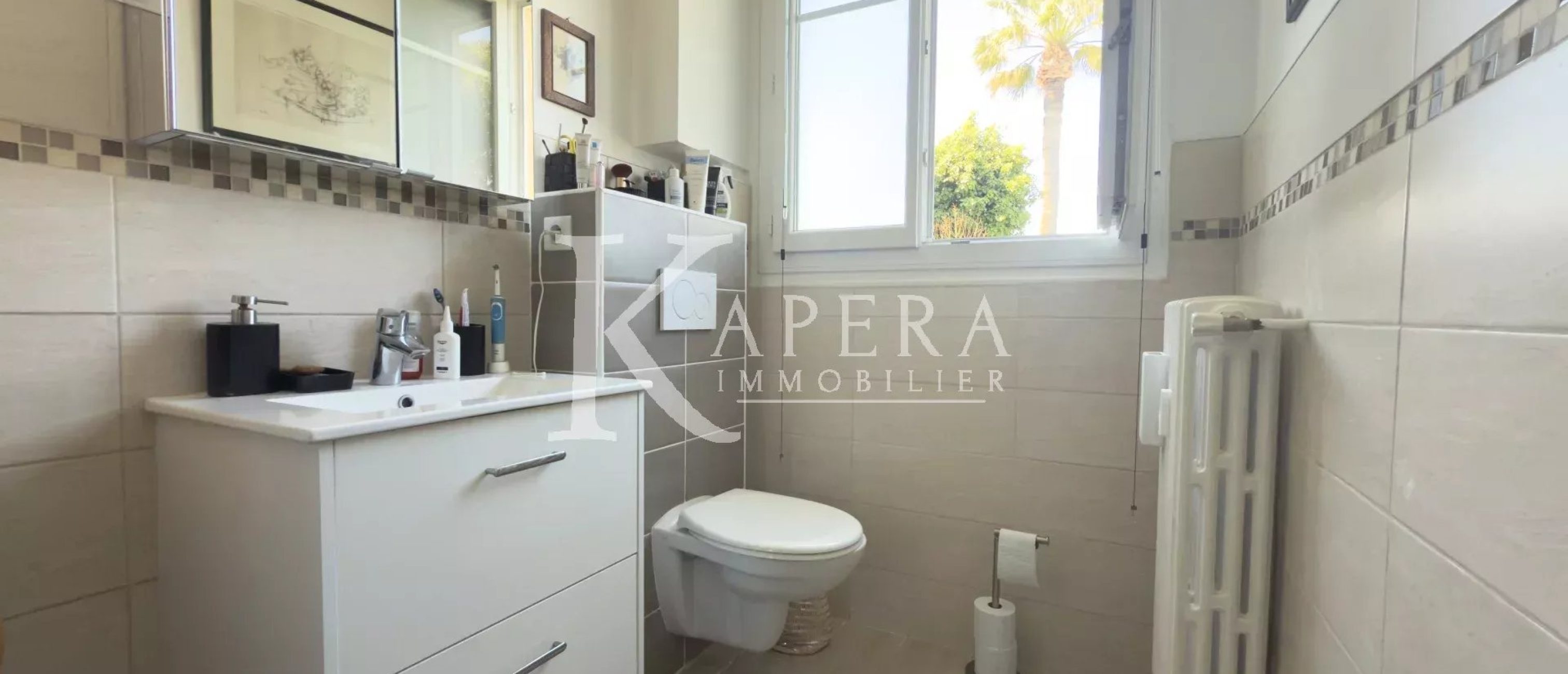 VENTE 2P 56,25M² - NICE BAS CIMIEZ - VUE DEGAGEE