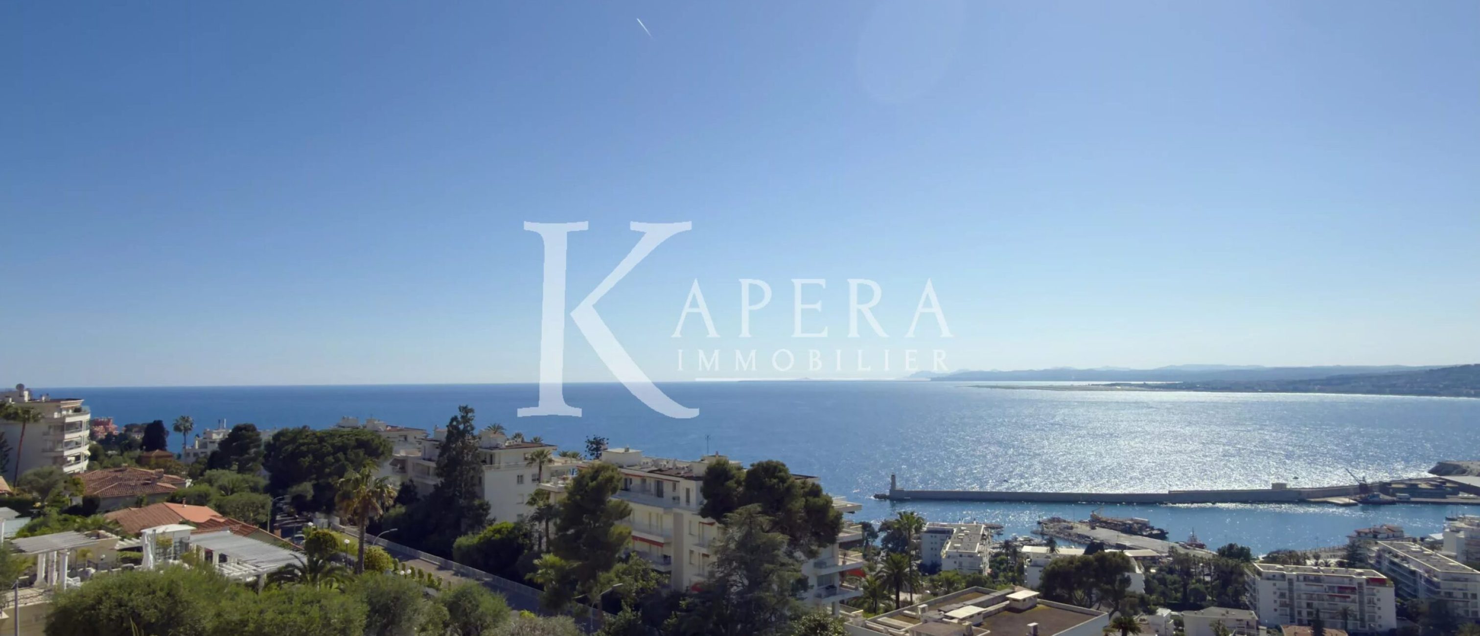 VENTE 3P - NICE MONT BORON- VUE MER - GARAGE - CAVE