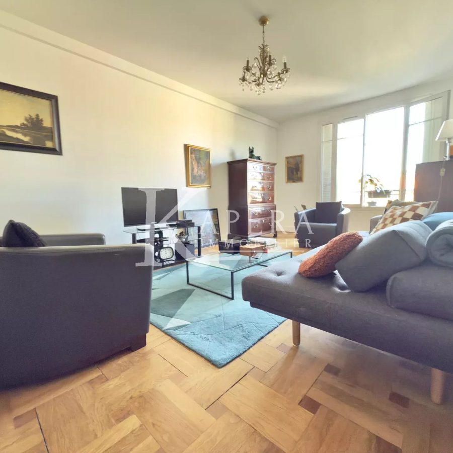 VENTE 2P 56,25M² - NICE BAS CIMIEZ - VUE DEGAGEE