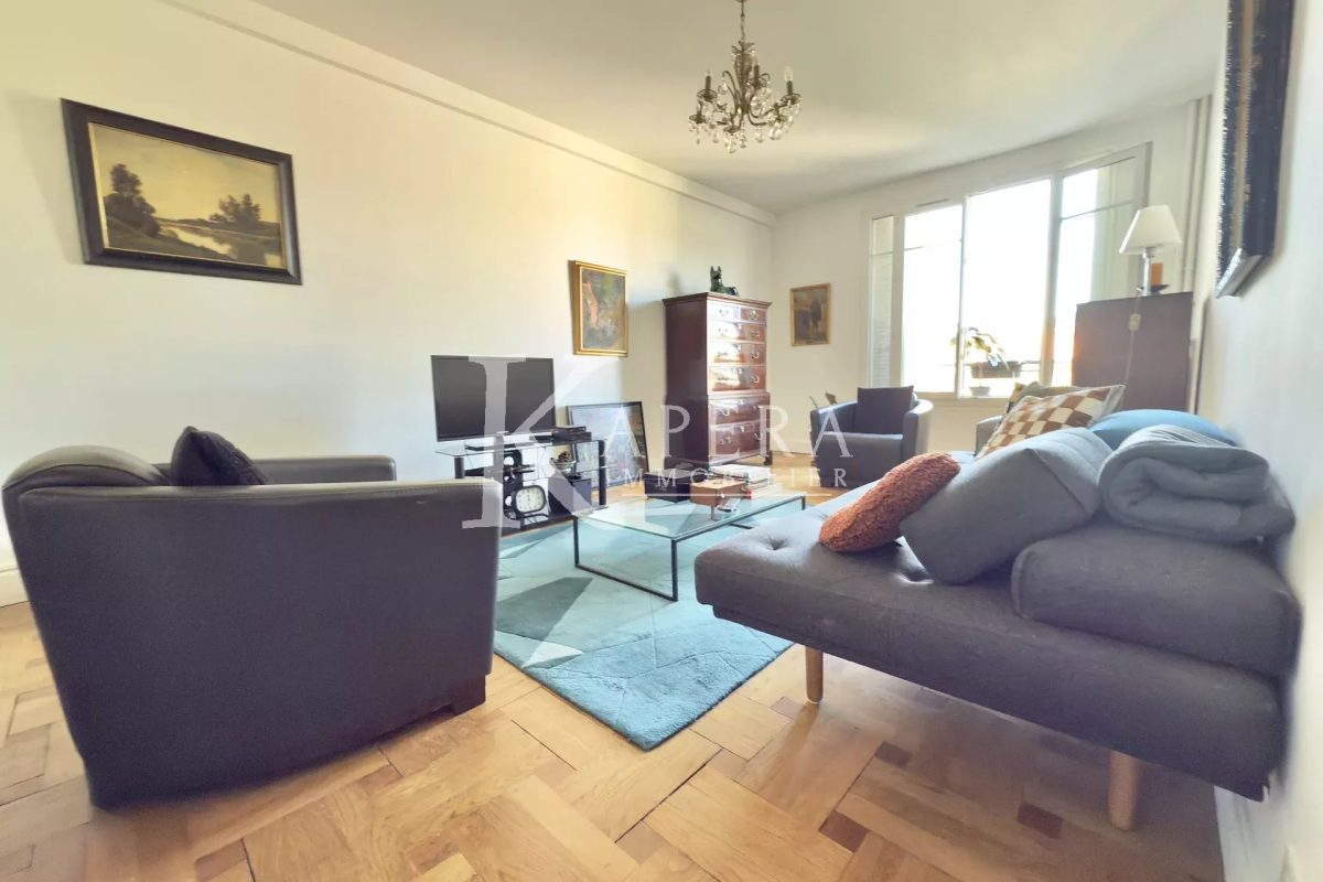 VENTE 2P 56,25M² - NICE BAS CIMIEZ - VUE DEGAGEE