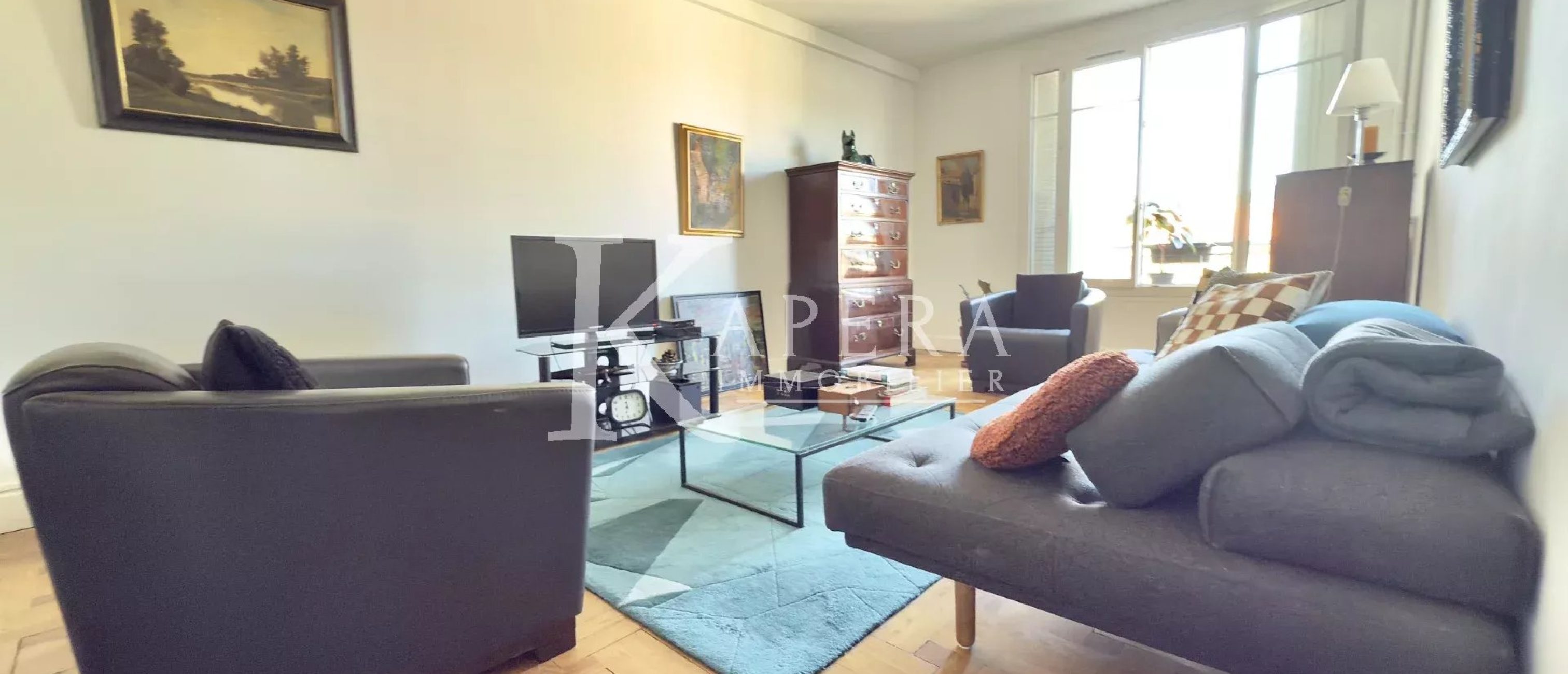 VENTE 2P 56,25M² - NICE BAS CIMIEZ - VUE DEGAGEE