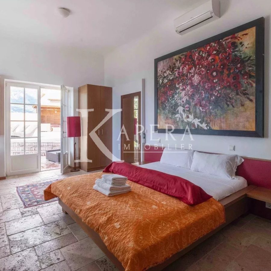 VENTE VILLA 7P 335M² - MENTON - VUE PANORAMIQUE MER ET MONTAGNES