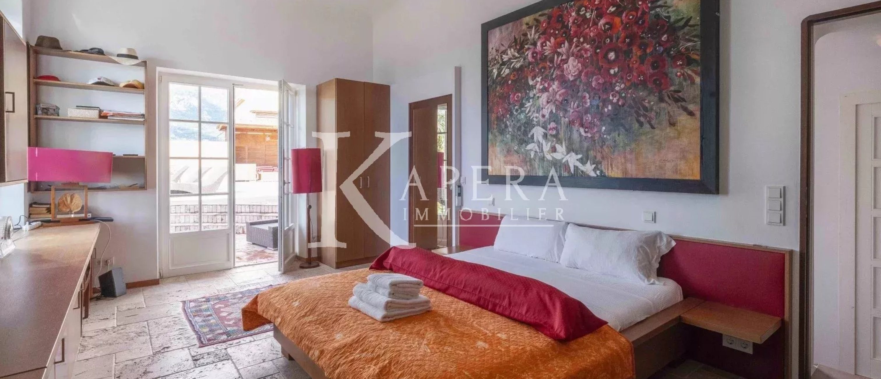 VENTE VILLA 7P 335M² - MENTON - VUE PANORAMIQUE MER ET MONTAGNES