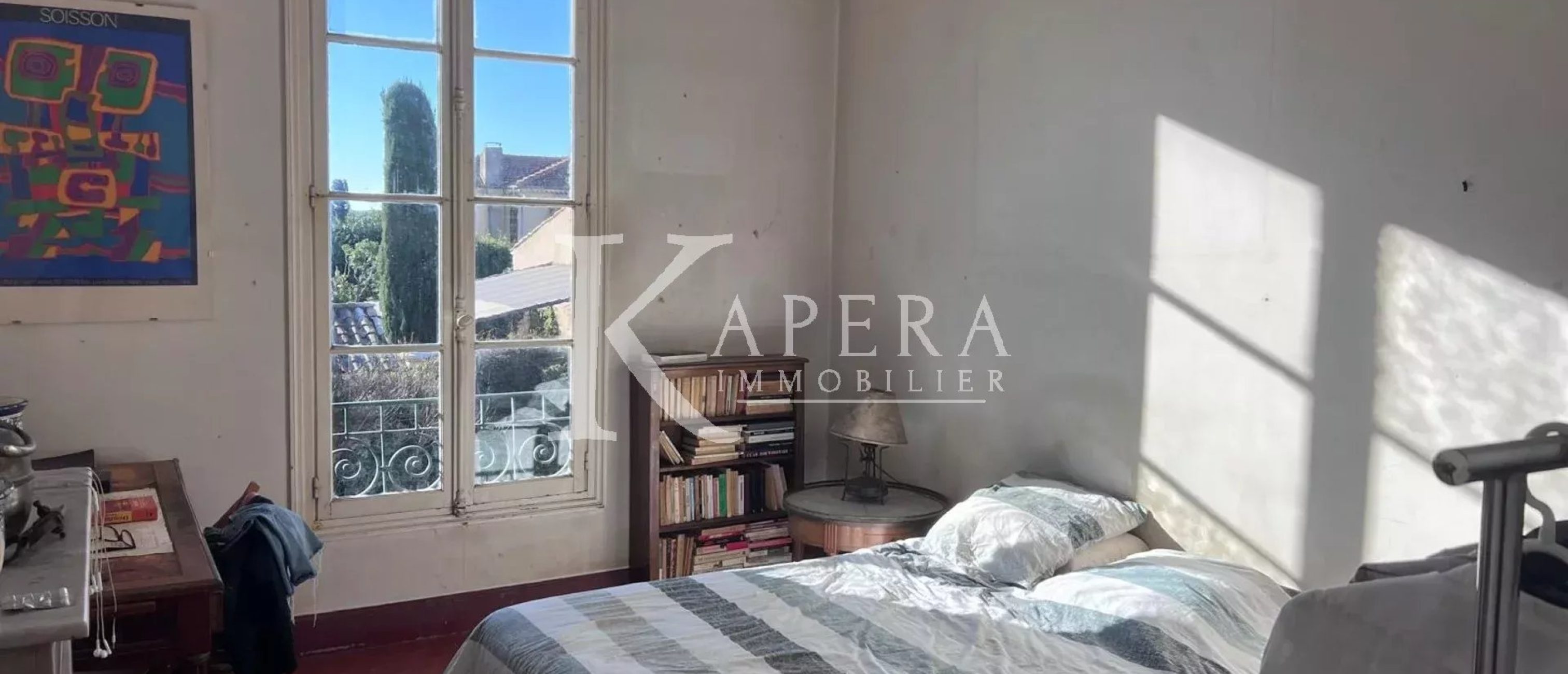 VENTE MAISON FAMILIALE 6P 163M2 - CAGNES SUR MER/ BREGUIERES - BEAU TERRAIN - CALME