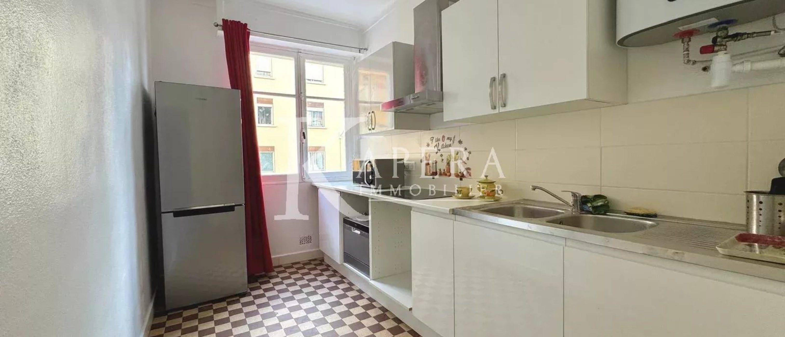 LOCATION MEUBLEE 3P TRAVERSANT 57M² - NICE RIQUIER - BALCON - CAVE