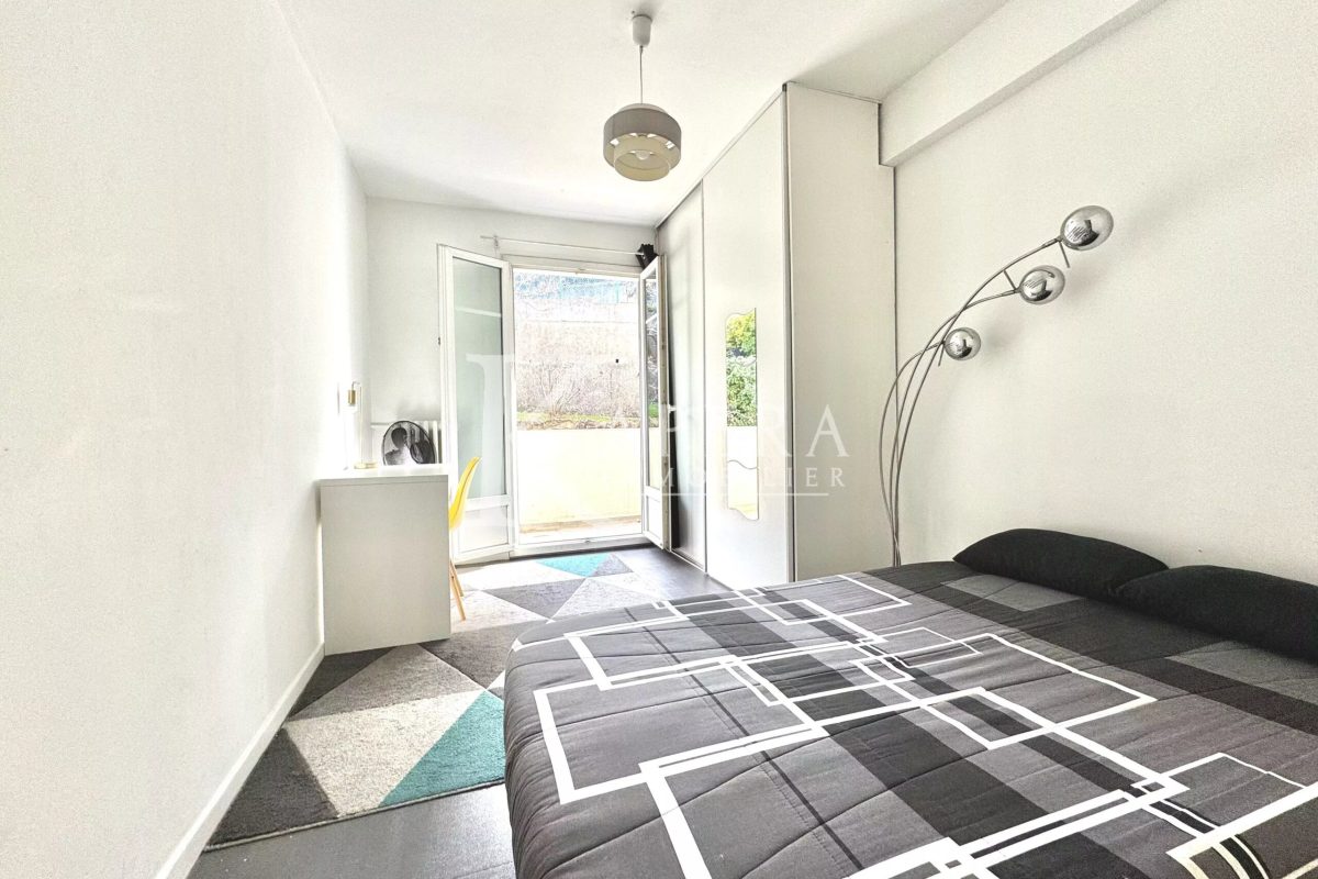 VENTE 58M2 NICE ST MARGUERITE - BALCONS - GARAGE - CAVE