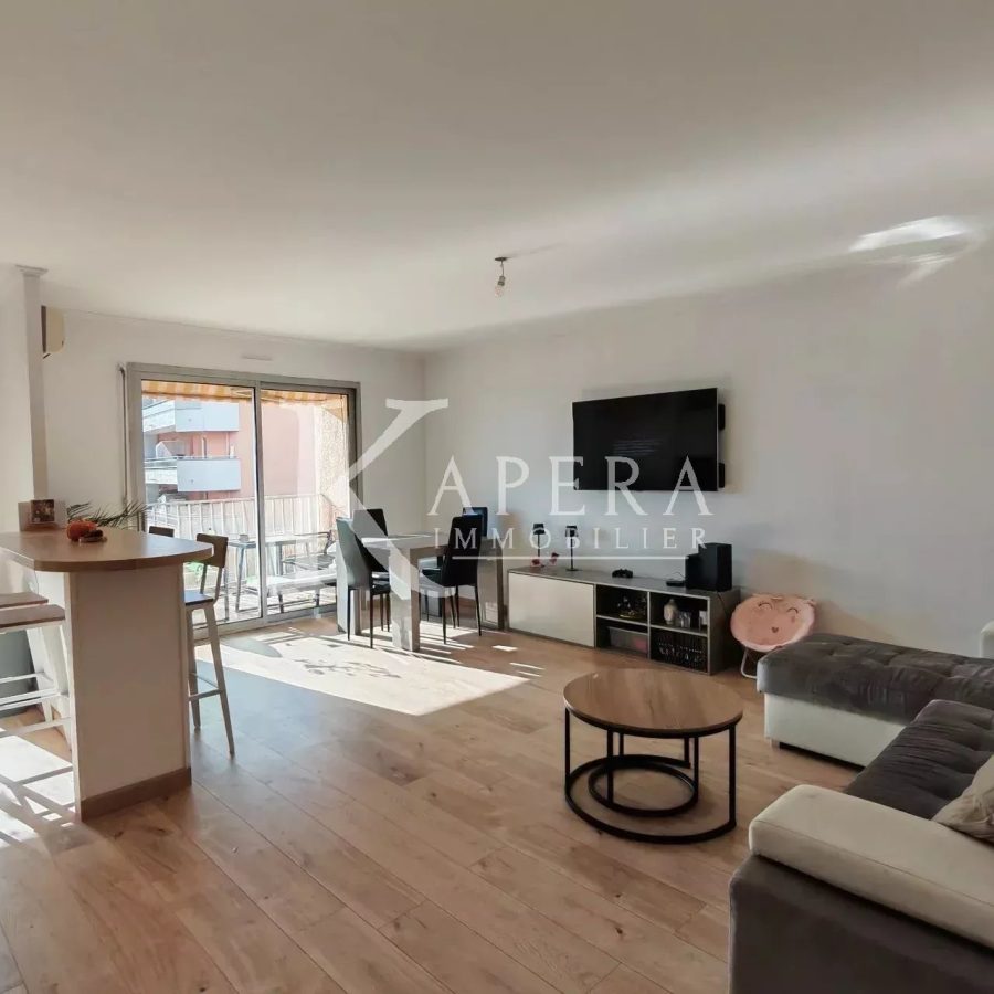 VENTE 3P 63M2 - CAGNES SUR MER / LES VESPINS - TERRASSE - PARKING