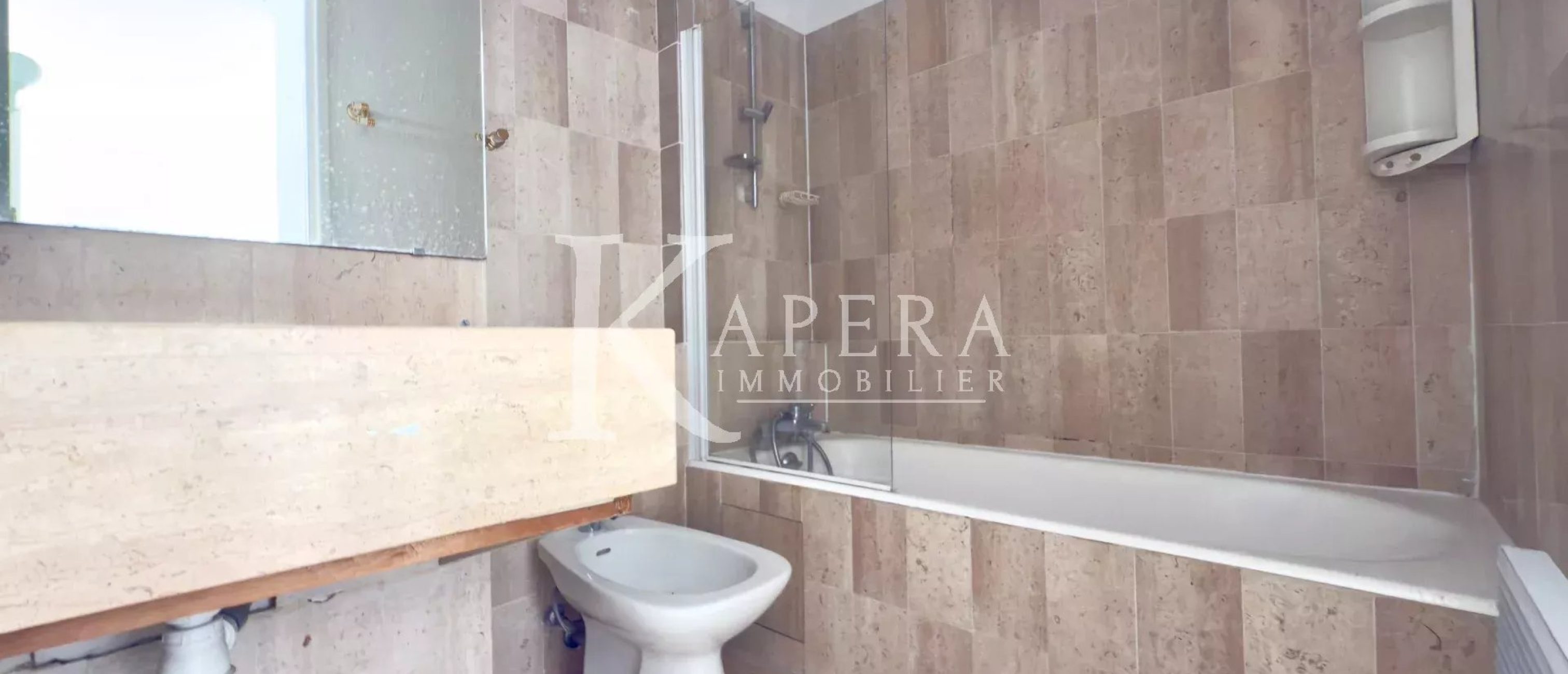 VENTE 3P 62M² - MARINA BAIE DES ANGES - JARDIN - TERRASSE