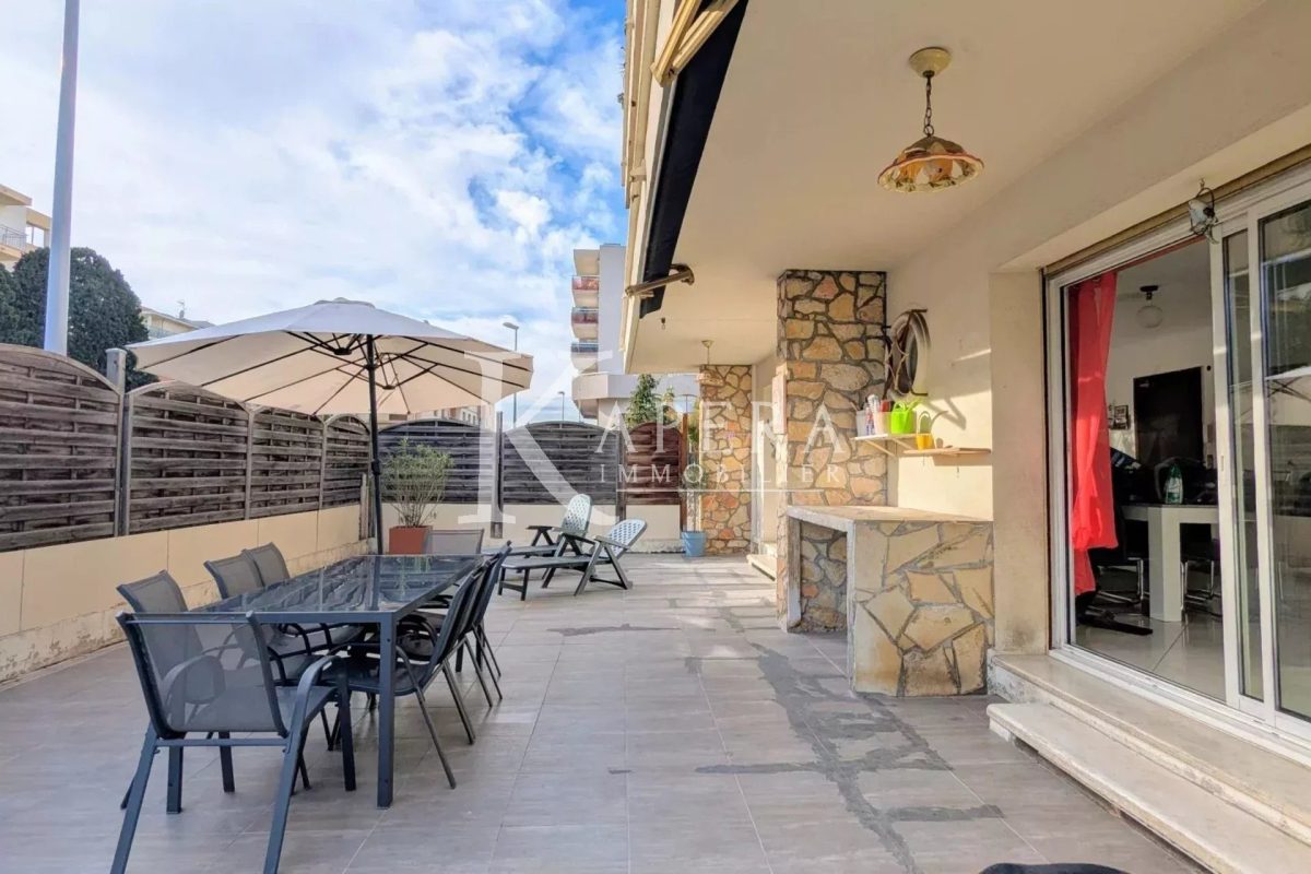 VENTE 5P 180M2 - ST LAURENT DU VAR/GARE - REZ DE JARDIN