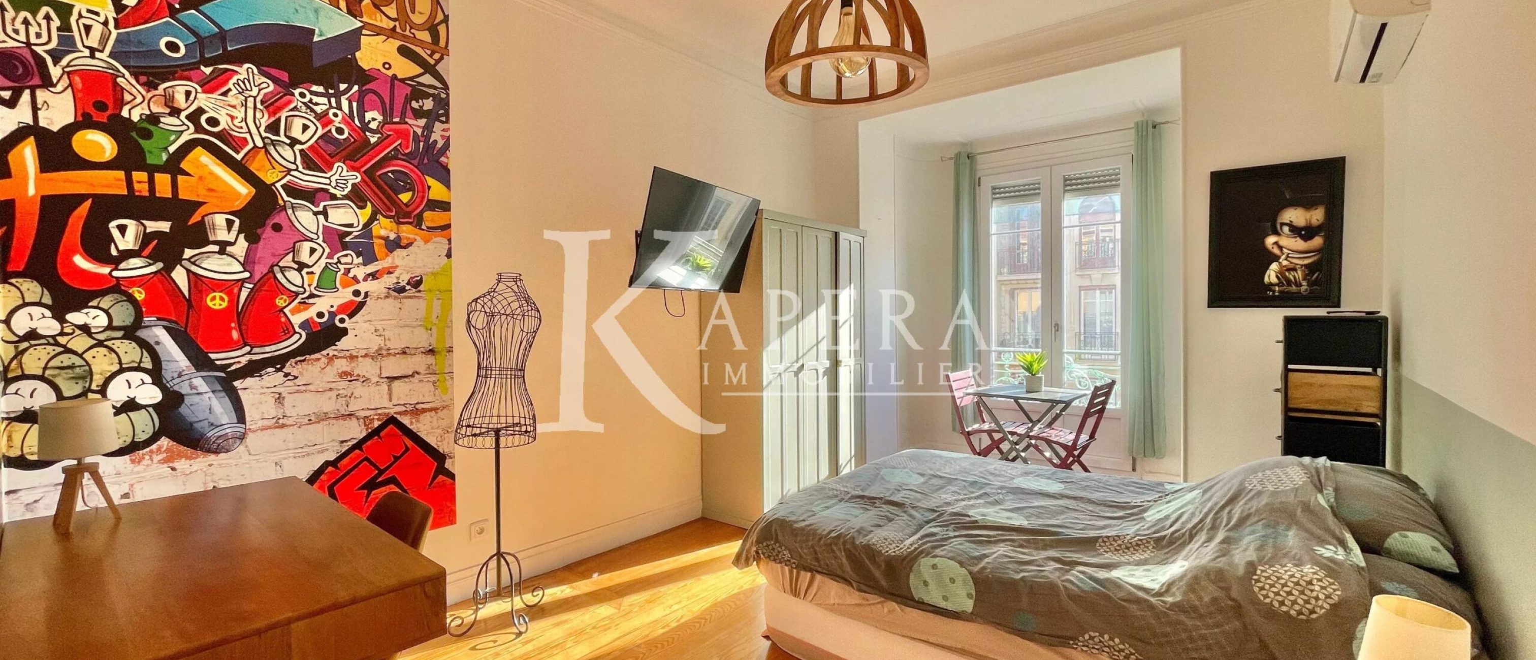 VENTE 4P 95 m² - NICE RAIMBALDI - TRAVERSANT