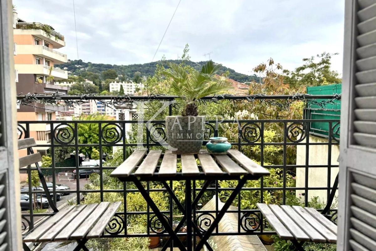 VENTE 2 PIECES 46M2 - LE CANNET - BOURGEOIS