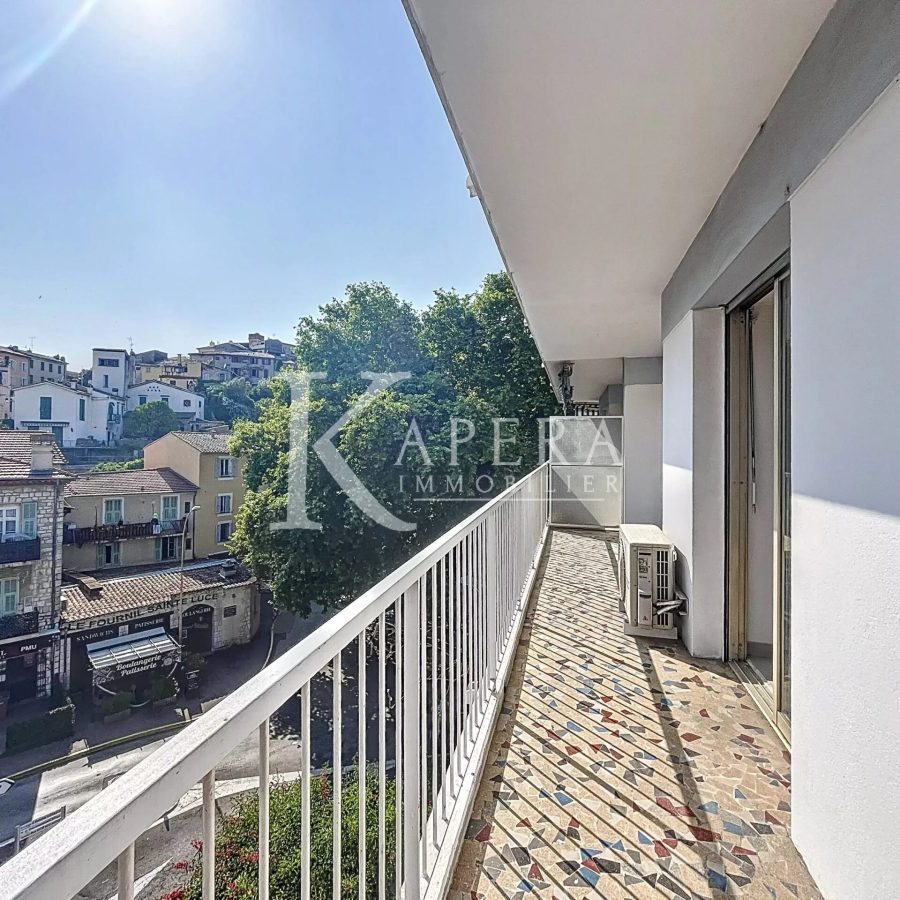 VENTE 2P 62M2 - CAGNES SUR MER CENTRE - BALCON