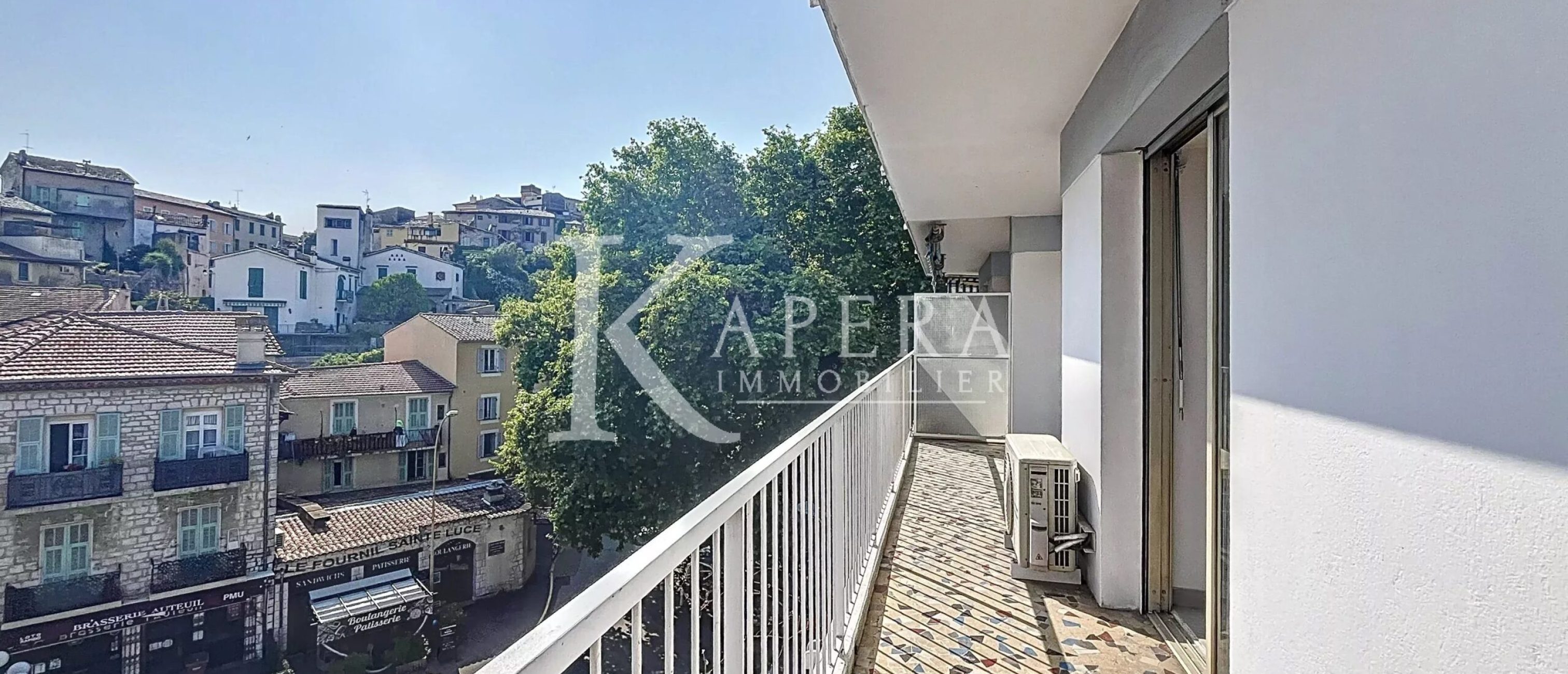 VENTE 2P 62M2 - CAGNES SUR MER CENTRE - BALCON