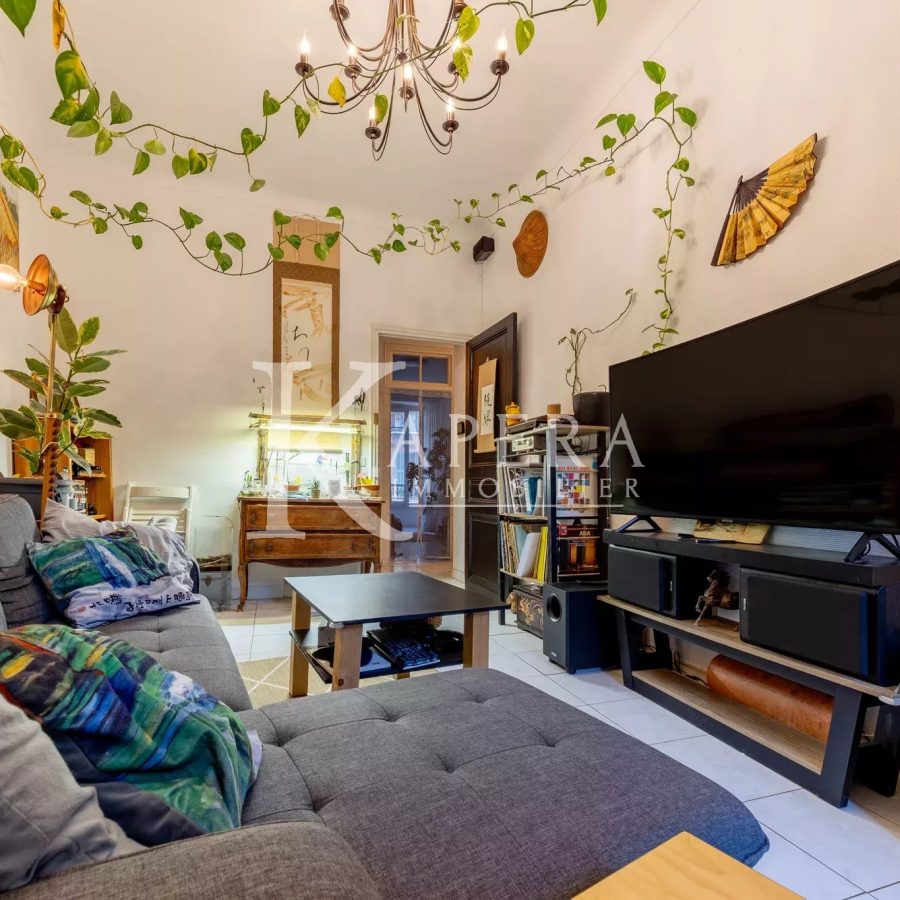 VENTE 3P 67M2 - NICE CENTRE/LEPANTE - TRAVERSANT