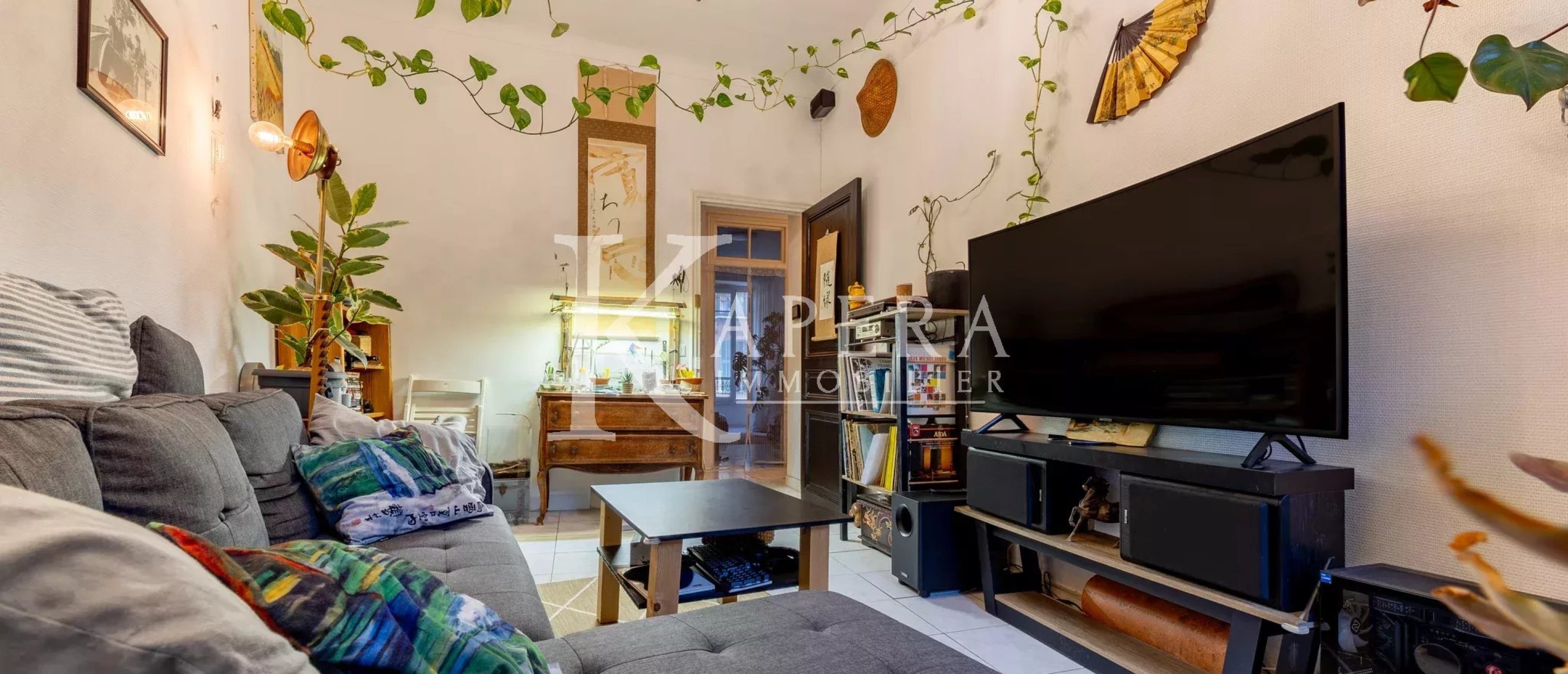 VENTE 3P 67M2 - NICE CENTRE/LEPANTE - TRAVERSANT