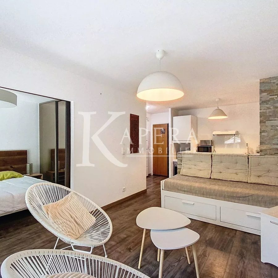 VENTE 2P 37M2 - SAINT LAURENT DU VAR/LES VESPINS - JARDIN ET VERANDA