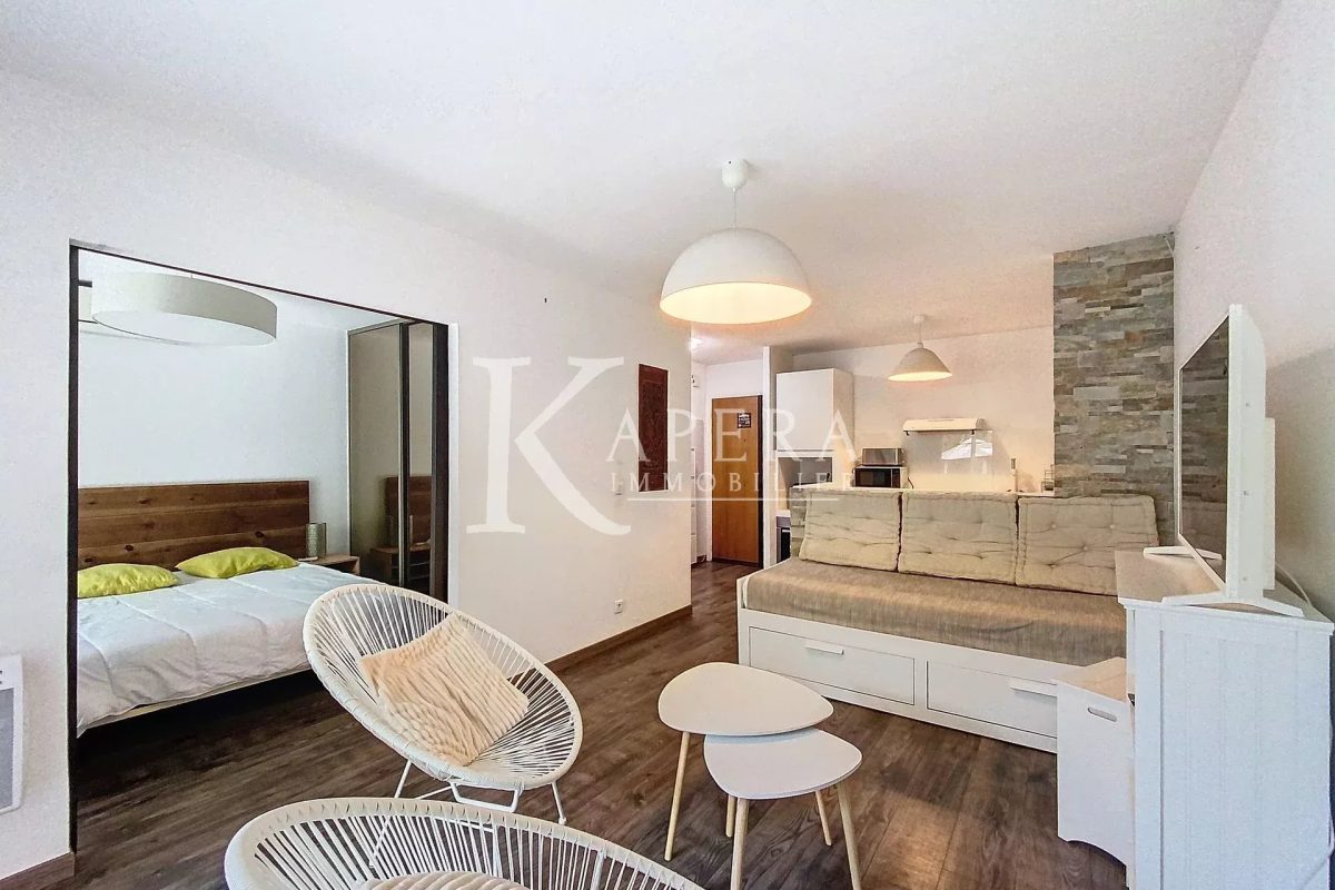 VENTE 2P 37M2 - SAINT LAURENT DU VAR/LES VESPINS - JARDIN ET VERANDA