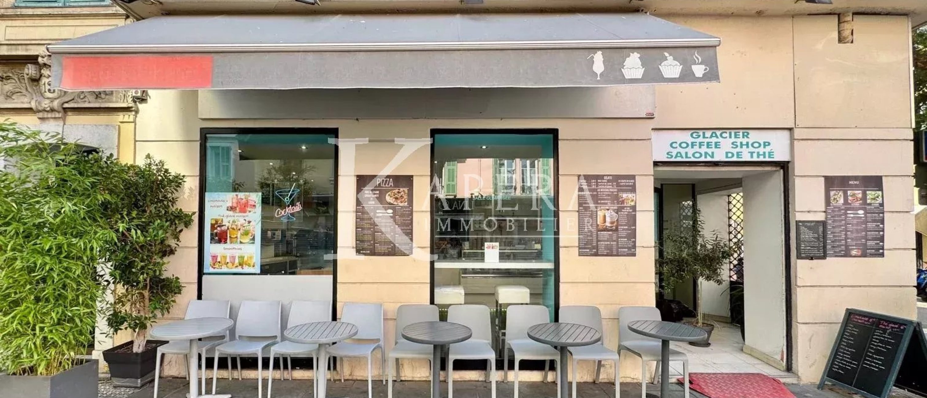 VENTE FONDS DE COMMERCE – NICE REPUBLIQUE - SALON DE THE/RESTAURANT
