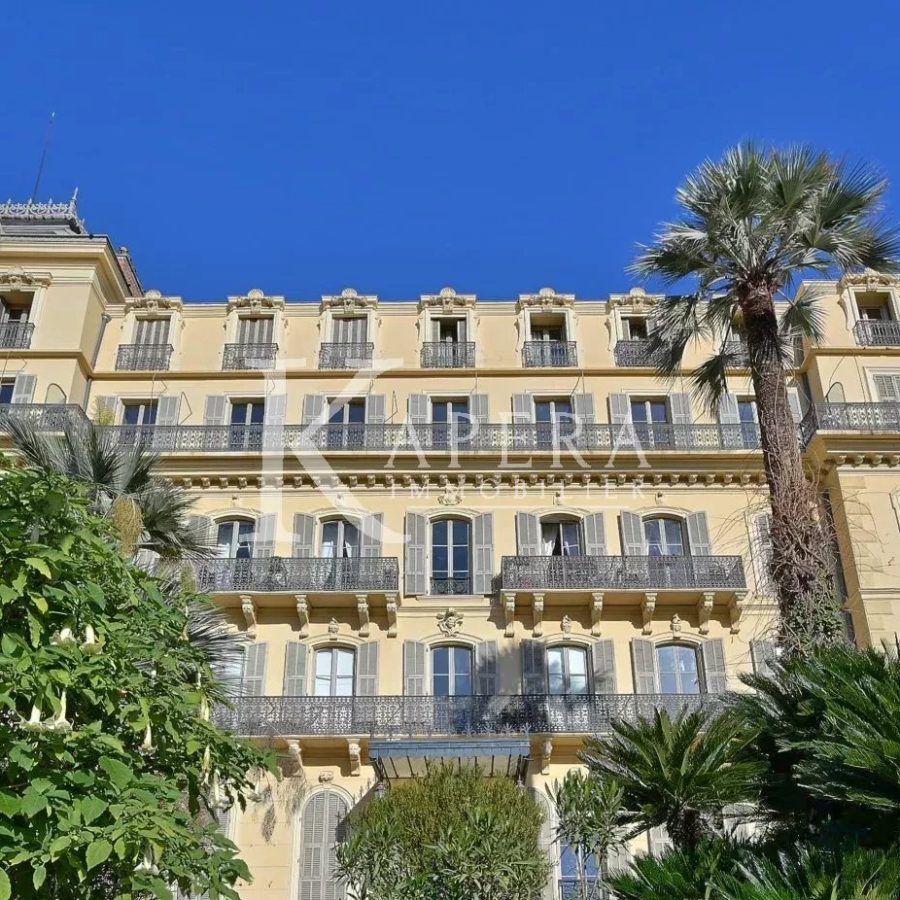 VENTE 4P 167M2 - NICE CARABACEL - PALAIS BOURGEOIS