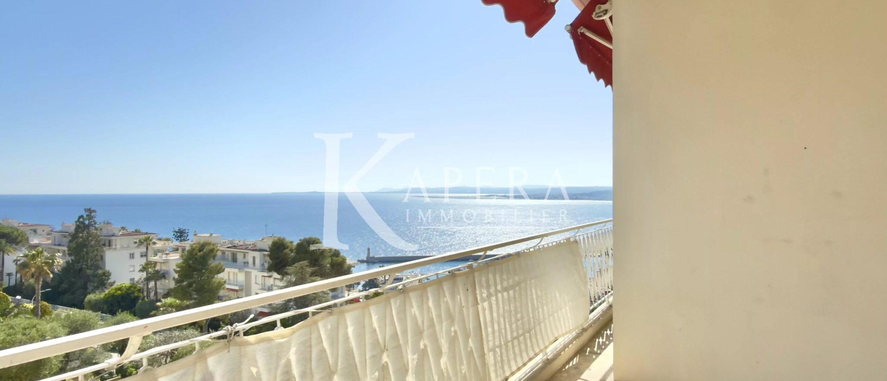 VENTE 3P - NICE MONT BORON- VUE MER - GARAGE - CAVE