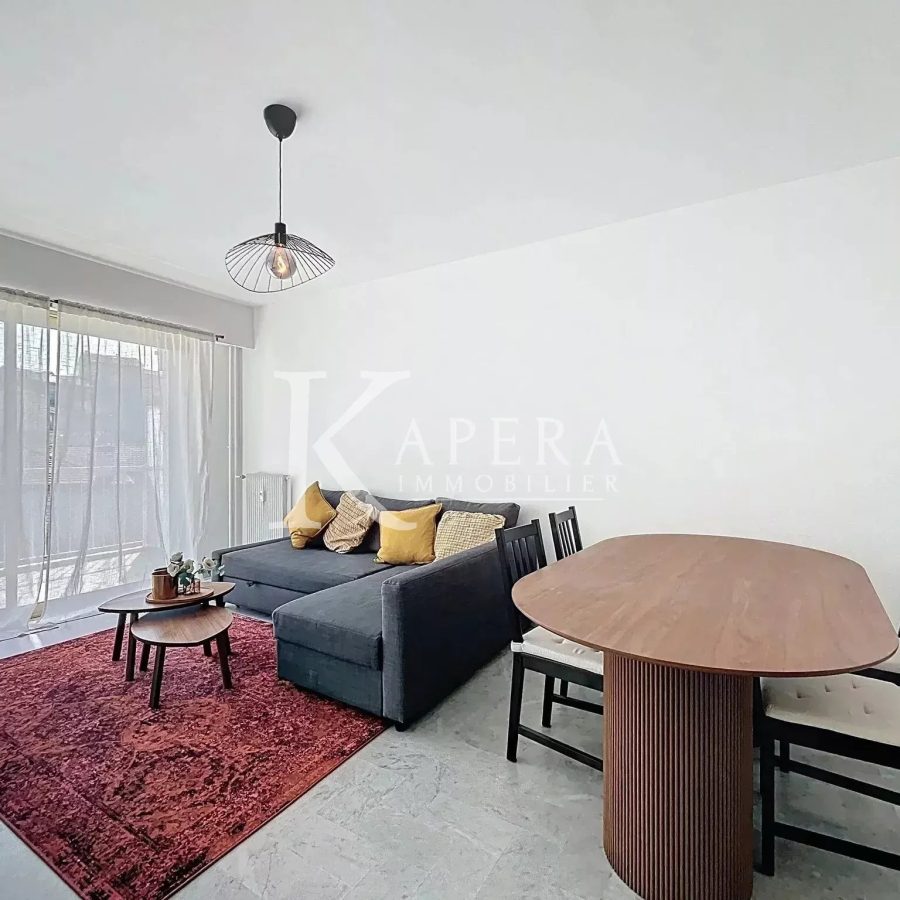 VENTE 2P 62M2 - CAGNES SUR MER CENTRE - BALCON